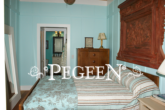 Guest bedroom  - Pegeen Finishes by Pegeen.com